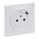 Neptune power socket with Type-C charger - white