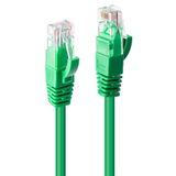 0.5m Cat.6 U/UTP Network Cable, Green RJ45, M/M, 250MHz, Copper