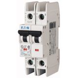 Miniature circuit breaker (MCB), 20 A, 2p, characteristic: C