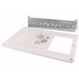 NH switch-disconnectors mounting unit, 400A, W=400mm, XNH2 3p, mounting on mounting plate