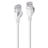 0.5m Cat.6A U/FTP LSZH Ultra Slim Network Cable, Grey RJ45, M/M, 500MHz, Copper, 30AWG