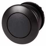 Mushroom actuator, RMQ-Titan, Mushroom, maintained, Mushroom black, black, Blank, Bezel: black