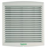 Climasys forced vent. 54 m3/h, 230V, 2 metal grilles and 2 anti-insect filters