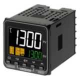 Temperature controller, 1/16 DIN (48x48 mm), 1 Relay output, 3 AUX, 24
