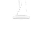 Flat Polymero Kreis Slim, 40 W, 3700 lm, 830, white, DALI Pendant lumi