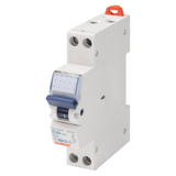 COMPACT MINIATURE CIRCUIT BREAKER - MTC 60 - 2P B CHARACTERISTIC 10A - 1 MODULE