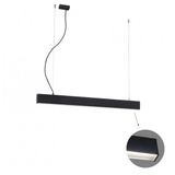 Linear Suspended L860 3000K Black Microprismatic C