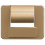 6477-21 CoverPlates (partly incl. Insert) USB charging devices bronze