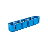 Junction box for cavity walls P5x60D MULTIBOX 2 blue