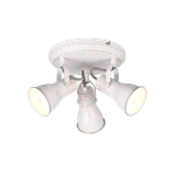 Steam spotlight 3-pc E14 antique white