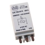 Surge Suppressor, Varistor, w/LED, 110-240VAC, for 700-HN123 Socket