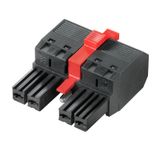 PCB plug-in connector (wire connection), 7.62 mm, Number of poles: 4, 