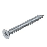 4759 5.0x40  Sprint screw, socket head, cross bit. groove, 5x40mm, Steel, St, galvanized, DIN EN 12329