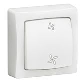 VMC 6A control Complete surface-mounted switchgear with automatic terminals - white finish