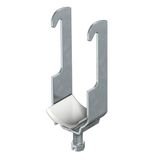 2056W 34 FT  Clamp clip, single, 28-34mm, Steel, St, hot-dip galvanized, DIN EN ISO 1461