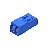 Premium LC-Duplex Coupling SM Polymer Ceramic case blue