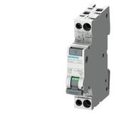 RCBO compact 1P+N 4.5 kA type A 300 mA B6