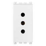 2P+E 10A P11 outlet white