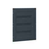 Flush-mounting cabinet Practibox³ -earth + neutral -transparent door -54 modules
