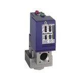 Electromechanical pressure sensor, Pressure sensors XM, switch XMLC 4 bar, adjustable scale 2 thresholds, 2 C/O