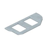 MPRM2 2A Mounting plate with 2x hole pattern Type A 20,10x14,8