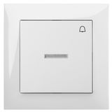 SENTIA PUSH "BELL" SWITCH ILLUMINATED