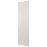 Rear wall closed, for HxW = 1800 x 1350mm, IP55, grey