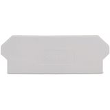 Separator plate 2 mm thick oversized light gray