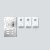 SET CLAB 850-3 E/W Audio-set Siedle Classic