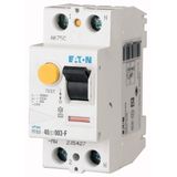Residual current circuit breaker (RCCB), 40A, 2 p, 30mA, type G/F
