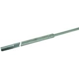 Air-termination rod D 16/10mm L 1500mm AlMgSi with thread M16