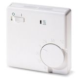 Room controller, 5-30C, AC 230V, 1NC, 16 A, on/off, lamp heat, with TA approx.5K