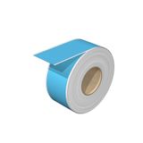 Device marking, halogen-free, Self-adhesive, 30000 x Polyester, blue