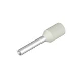 Wire end ferrule, Standard, 0.75 mm², Stripping length: 10 mm, white