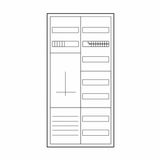 ZSD-ZV-1100/A-BASIC Eaton Metering Board ZSD meter cabinet equipped