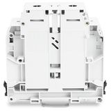 Screw-type through terminal block