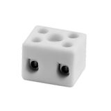 Porcelain terminal block CPO-5A-2P white