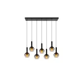 Lucide MARIUS - Pendant light - 7xE27 - Black