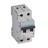 MCB TX³ 6000 - 1P+N - 230 V~ - 20 A - C curve - prong-type supply busbars