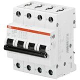 S204M-K10UC Miniature Circuit Breaker - 4P - K - 10 A