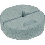 Concrete base C45/55 17 kg f. wedge mount. D337mm H90mm f.air-term. ro