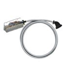 PLC-wire, Digital signals, 20-pole, Cable LiYY, 6 m, 0.25 mm²