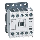 4-pole mini contactors CTX³ - 20 A - 110 V~ - screw terminals
