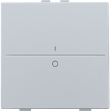 Single key with 'I' and '0' symbols for wireless switch or push button