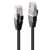 10m Cat.6 S/FTP LSZH Network Cable, Black (Fluke Tested) RJ45, M/M, 250MHz, Copper, 26AWG