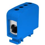 AL/CU universal rail-mounted terminal block ZGG1x16...70n blue