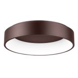 Coffee Brown Aluminium & Acrylic LED 42 Watt 230 Volt 2691Lm 3000K IP20 D: 60 H: 13 cm