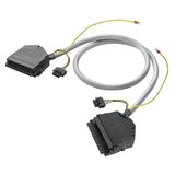 PLC-wire, Digital signals, 36-pole, Cable LiYCY, 1 m, 0.25 mm²