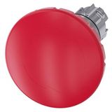 EMERGENCY STOP mushroom pushbutton, 22 mm, round, metal, shiny, red, 3SU1050-1JB20-0AA0-Z Y12