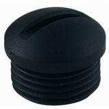 Protective cap (circular connector), M 12, PA 66, -20 … +90 °C, IP68